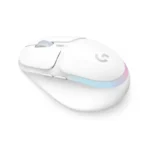 Logitech G705 Customizable Light synch RGB Lighting, Lightspeed Wireless/Bluetooth/Wired Lightweight Gaming Mouse For PC & Mac - White Mist - الصورة 2