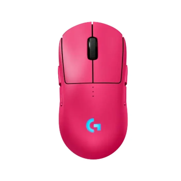 910-007310_0005_layer_0 Logitech PRO X SuperLight 2 Compact Wireless Gaming Mouse-Pink - الصورة 1
