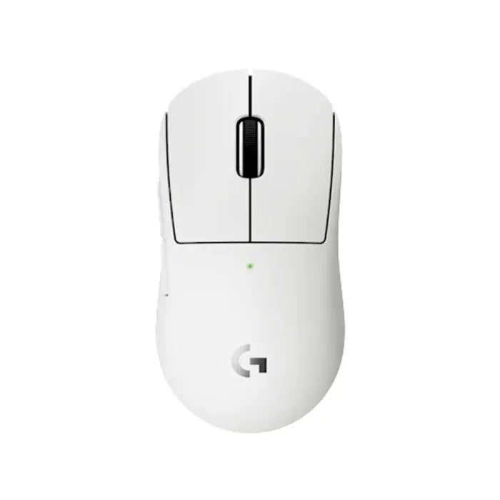 910-007546_0007_layer_0 Logitech PRO X SuperLight 2 Compact Wireless Gaming Mouse - White - الصورة 1