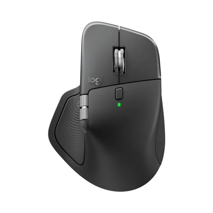 910-007562_0006_layer_0 Logitech MX Master 4 Wireless Mouse, 8K DPI Darkfield Sensor, MagSpeed Scroll & Thumb Wheel, Haptic Sense Feedback, Multi-Device Bluetooth & Logi Bolt, Graphite | 910-007562 - الصورة 1