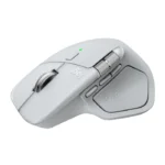 Logitech MX Master 4 Wireless/Bluetooth Mouse For MacOS - White Silver - الصورة 9