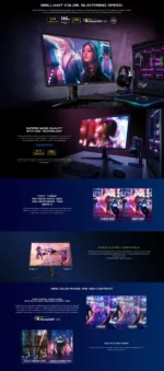 Asus Rog Strix XG27UQR 27" 4K IPS 144Hz 1ms DSC HDR Adaptive-Sync Gaming Monitor Supports PS5 & XBOX Series X - الصورة 2