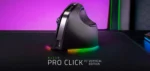 Razer Pro Click V2 Vertical Right-handed Vertical Ergonomic Wireless Gaming Mouse - Black - الصورة 2