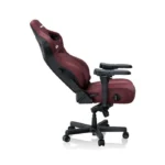 Andaseat Kaiser 4 Large Gaming Chair, Premium PVC Leather, High Density Foam, Memory Foam Head Pillow, Adjustable Armrests - Maroon - الصورة 5