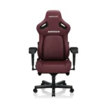 Andaseat Kaiser 4 Large Gaming Chair, Premium PVC Leather, High Density Foam, Memory Foam Head Pillow, Adjustable Armrests - Maroon - الصورة 6