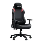 Anda Seat LUNA Series Large Gaming Chair Includes Adjustable Lumbar & Headrest Pillows - Black/Red - الصورة 4