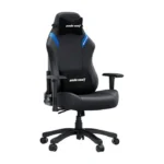 Anda Seat LUNA Series Large Gaming Chair Includes Adjustable Lumbar & Headrest Pillows - Black/Blue - الصورة 4