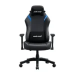 Anda Seat LUNA Series Large Gaming Chair Includes Adjustable Lumbar & Headrest Pillows - Black/Blue - الصورة 5