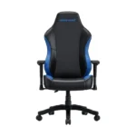 Anda Seat Luna Gaming Chair PVC Leather Head Cushion, Chair, Lumbar Support - Black/Blue - الصورة 7