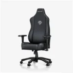 AndaSeat Novis large Gaming Chair Durable PVC leather & Linen Upholstery - Black - الصورة 4
