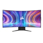 CORSAIR XENEON FLEX 45 Inch WQHD OLED 240Hz Bendable Gaming Monitor - Black - الصورة 7