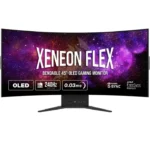 CORSAIR XENEON FLEX 45 Inch WQHD OLED 240Hz Bendable Gaming Monitor - Black - الصورة 6