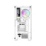 Aigo DarkFlash DS900W Gaming PC Case with 7 ARGB Fans Pre Installed, Tempered Glass Panels - White - الصورة 3