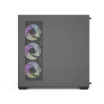 Aigo DarkFlash DS900W Gaming PC Case with 7 ARGB Fans Pre Installed, Tempered Glass Panels - Black - الصورة 7