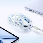 GravaStar Mercury M1 Pro Wireless Gaming Mouse - Ice Blue - الصورة 4