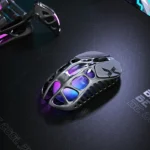 Gravastar Mercury X Pro Magnesium Alloy Frame Wireless/Bluetooth/Wired Gaming Mouse - Interstellar Silver - الصورة 3