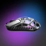 Gravastar Mercury X Pro Magnesium Alloy Frame Wireless/Bluetooth/Wired Gaming Mouse - Interstellar Silver - الصورة 4