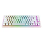 CHERRY XTRFY K5 COMPACT RGB Mechanical Gaming Keyboard - White - الصورة 4