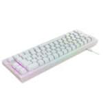 CHERRY XTRFY K5 COMPACT RGB Mechanical Gaming Keyboard - White - الصورة 3