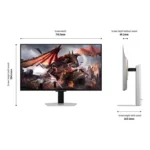 Samsung Odyssey OLED G8 (S32DG802SM) 32"4K (3840X2160) 240Hz 0.03ms HDR10 HDMI 2.1 Gaming Monitor - الصورة 4