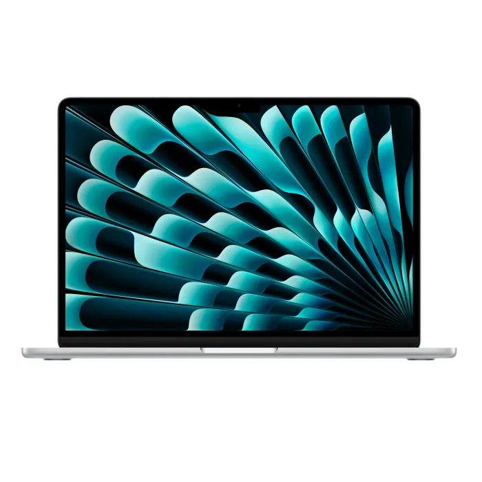macbook_air_13-inch_silver_-1_1 Apple MacBook Air 13" M4 Chip 10-Core CPU 8-Core GPU 16GB RAM 256GB SSD (Eng/Arb) - Silver - الصورة 1