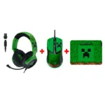Razer Minecraft Edition Gaming bundle - Razer Kraken V4 X Gaming Headset + Razer Cobra Gaming Mouse + Razer Gigantus V2 Cloth Gaming Mouse Pad - الصورة 6