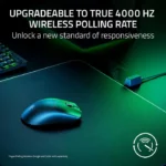 Razer Viper V3 HyperSpeed Wireless Esports Gaming Mouse: 82g Lightweight, Up to 280 Hr Battery, 30K DPI Optical Sensor, Gen-2 Mechanical Switches, 8 Programmable Controls - Black - الصورة 2