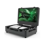 SHARX QUEST Gaming Suitcase (PQ-24Q165I) 24” QHD Monitor (2560x1440), IPS, 165Hz, 1ms, HDMI 2.1 & USB-C, Dual 7W Speakers with YAMAHA Amplifier, Aluminum Case, Portable Design, Compatible with XboxS and all PS5 versions (Digital, Slim, PS5 Pro) - الصورة 10