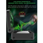 SHARX QUEST Gaming Suitcase (PQ-24Q165I) 24” QHD Monitor (2560x1440), IPS, 165Hz, 1ms, HDMI 2.1 & USB-C, Dual 7W Speakers with YAMAHA Amplifier, Aluminum Case, Portable Design, Compatible with XboxS and all PS5 versions (Digital, Slim, PS5 Pro) - الصورة 4