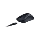 Razer DeathAdder V3 HyperSpeed Wireless Esports Gaming Mouse: 55 g Lightweight, Ergonomic & Smooth Touch Texture, Gen 3 Optical Switches, Focus X 26K Optical Sensor - Black - الصورة 4