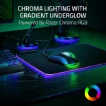 Razer Cobra Gaming Mouse: 58g, Gen-3 Optical Switches, Chroma RGB Lighting, 8500 DPI Sensor, PTFE Feet, Speedflex Cable - Black - الصورة 2