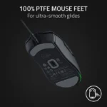 Razer Cobra Gaming Mouse: 58g, Gen-3 Optical Switches, Chroma RGB Lighting, 8500 DPI Sensor, PTFE Feet, Speedflex Cable - Black - الصورة 5