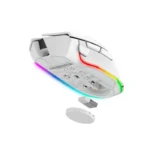 Razer Basilisk V3 Pro Wireless/BT/Wired Gaming Mouse Hyper Scroll Tilt Wheel, 30K DPI Optical Sensor, Gen-3 Optical Switches, 13-Zone Chroma RGB, 13 Programmable Controls - White - الصورة 8