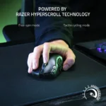 Razer Naga V2 Hyperspeed Ergonomic Wireless/Bluetooth MMO Gaming Mouse - Up to 400 Hours Battery Life - Black - الصورة 4