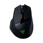 Razer Basilisk Mobile Portable Ergonomic Wireless/Bluetooth Gaming Mouse, Upto 105Hr, Focus X 18K Optical Sensor - Black - الصورة 10