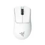 Razer DeathAdder V3 Pro Ultra-Lightweight Wireless/Wired Ergonomic Esports Mouse Up to 90 Hours Battery Life White - الصورة 7