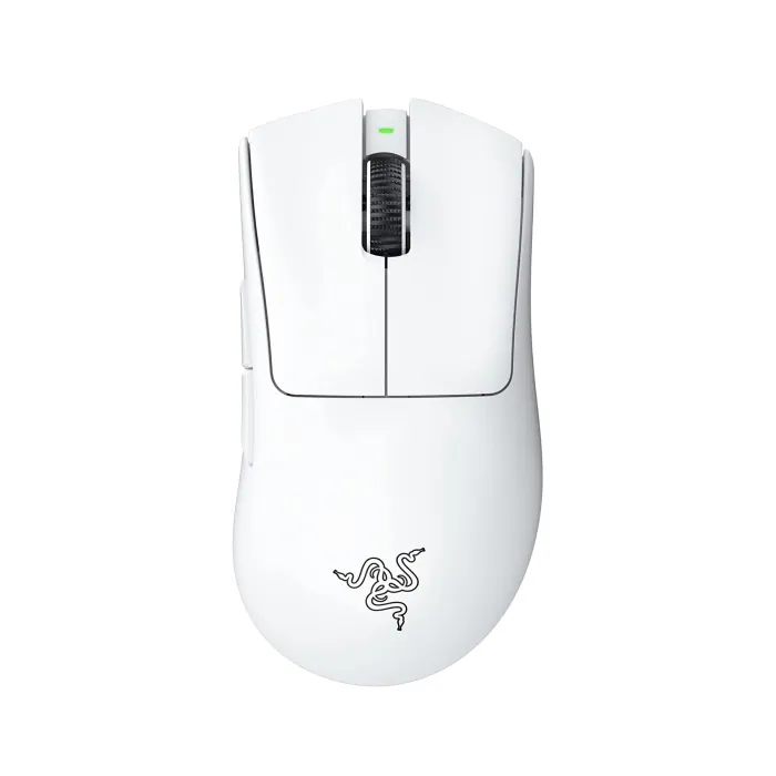 rz01-04630200-r3g1-1_1 Razer DeathAdder V3 Pro Ultra-Lightweight Wireless/Wired Ergonomic Esports Mouse Up to 90 Hours Battery Life White - الصورة 1
