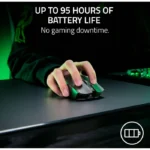 Razer Viper V3 Pro Wireless/Wired Gaming Mouse, 54g Lightweight Design, 35K Gen 2 DPI Optical Sensor, Up To 95H Battery Life, Optical Mouse Switches Gen 3, Black | RZ01-05120100-R3G1 - الصورة 6