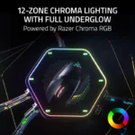 Razer Basilisk V3 Pro Phantom White – Wireless/BT/Wired 35K DPI Optical Sensor HyperSpeed RGB Gaming Mouse – Upto 210 Hrs Battery Life -| RZ01-05240400-R3G1 - الصورة 2