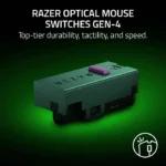 Razer DeathAdder V4 Pro Wireless Gaming Mouse: 56g Lightweight - HyperSpeed Wireless Gen-2 - Optical Scroll Wheel - Optical Switches Gen-4 - Focus Pro 45K Sensor Gen-2 - Up to 150 Hr Battery, Black | RZ01-05330100-R3G1 - الصورة 7