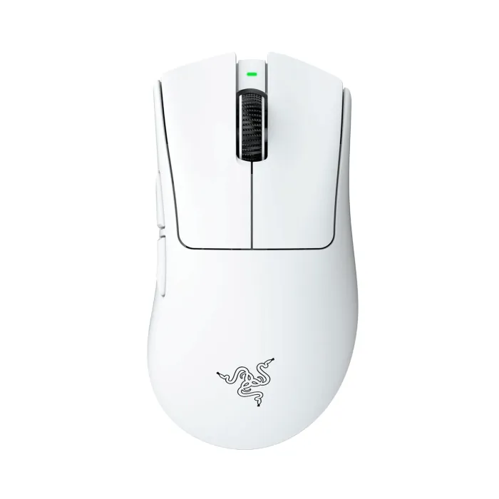 rz01-05330200-r3g1_0003_layer-0 Razer DeathAdder V4 Pro Wireless Gaming Mouse: 56g Lightweight - HyperSpeed Wireless Gen-2 - Optical Scroll Wheel - Optical Switches Gen-4 - Focus Pro 45K Sensor Gen-2 - Up to 150 Hr Battery, White | RZ01-05330200-R3G1 - الصورة 1