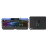 Sades All-In-One Bundle Wired Gaming Keyboard, Mouse & Mousepad - الصورة 5