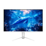 Sades RT-Dolphin 27" FHD Fast IPS 240Hz 1ms HDMI 2.1, Blue Light Protection Viewing Angle Gaming Monitor - White - الصورة 2