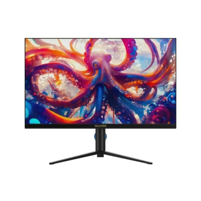 sa-hc01u32b_0000_1 Sades NP-Octopus 32" 4K (3840x2160), 160Hz Refresh Rate, 0.5 Response Time, HDMI 2.1, IPS Flat Gaming Monitor - Black - الصورة 1