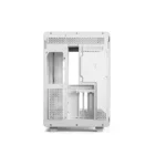 Acer U600 ATX Mid Tower Two Panel Front & Left Side Tempered Glass Case With Built in LED Display 7 ARGB Fans - White - الصورة 6