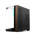 Acer V333 ATX Mid Tower Three Panel Front Top & Left Side Tempered Glass Case With 8 ARGB Fans - Black - الصورة 2