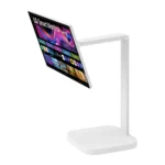 LG Smart Monitor Swing 32U889SA-W 32-Inch 4K UHD (3840x2160) IPS Touchscreen on a Fully Adjustable Wheeled Base HDR10, webOS, Built-in Speaker, HDMI, USB Type-C, Tilt/Height/Swivel/Pivot Stand, White - الصورة 5