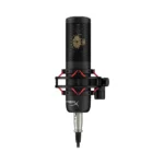 HyperX ProCast Gold-SputteredLarge Diaphragm Condenser XLR Connection Microphone Built in Anti Vibration Shock Mount Black, Cable/Mixer not included - الصورة 7
