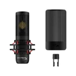 HyperX ProCast Gold-SputteredLarge Diaphragm Condenser XLR Connection Microphone Built in Anti Vibration Shock Mount Black, Cable/Mixer not included - الصورة 2