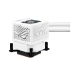 Asus ROG Ryujin III 360 ARGB Extreme Gen 2, 3.5" LCD, Magnetic Daisy-Chainable Fan, 360MM CPU Liquid Cooler - White - الصورة 3